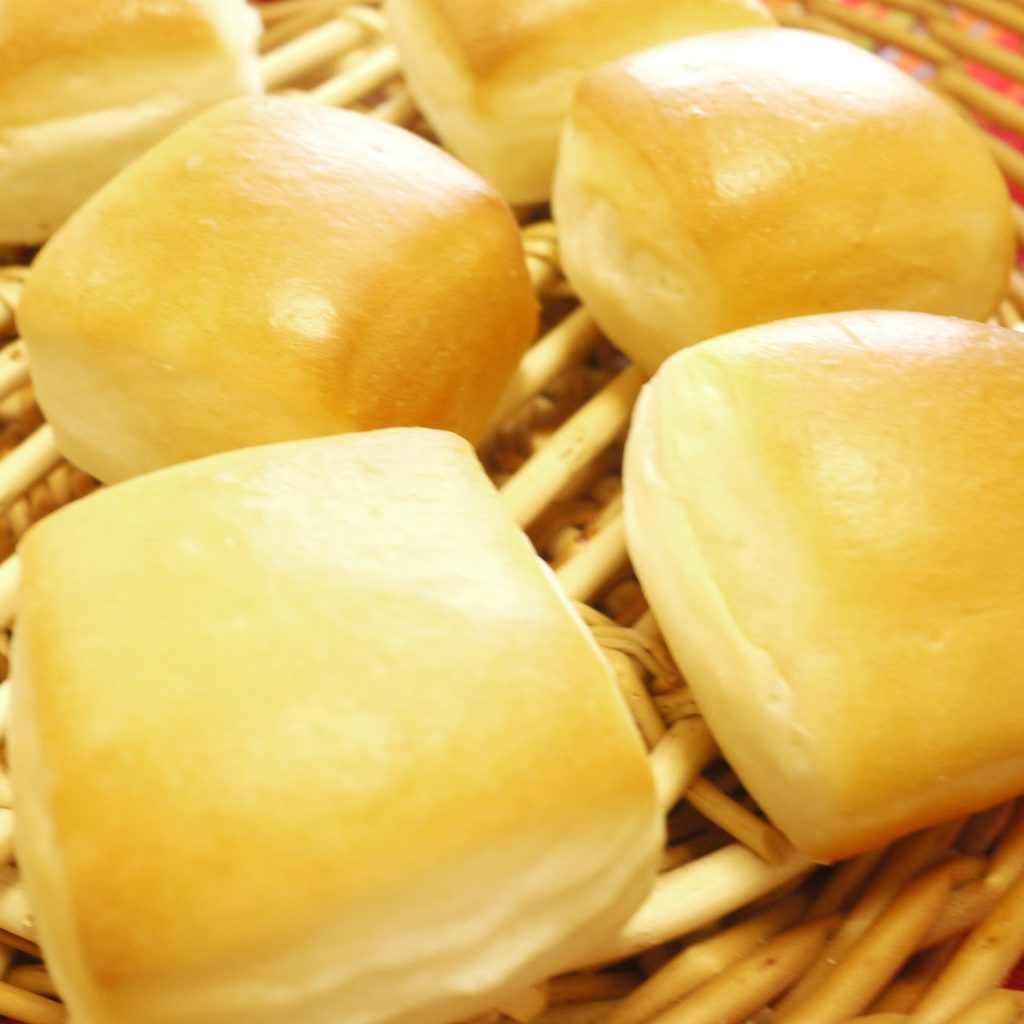 ミルクパン 牛乳で練ったパンです